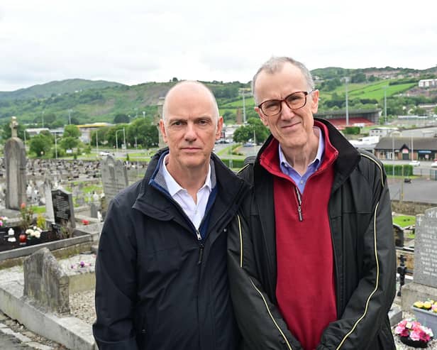 Peter’s two sons Nicholas and Paul