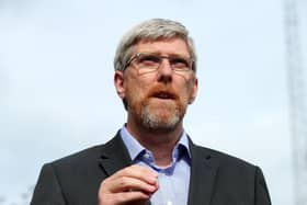 Infrastructure Minister John O'Dowd MLA. Photo by Kelvin Boyes / Press Eye.