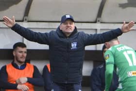 Newry City manager Barry Gray. Picture: INPHO/Stephen Hamilton