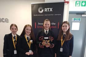 Sophie Carberry, Ruby Craven, Ciara Bennett and Emily Eccles