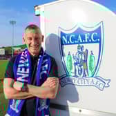 Newry City have announced the appointment of new First Team Manager Stuart King this evening. Pic: Newry City AFC