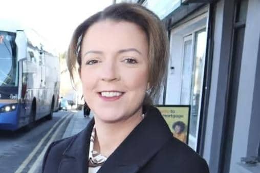 Infrastructure Minister Liz Kimmins. Pic credit: Department for Infrastructure