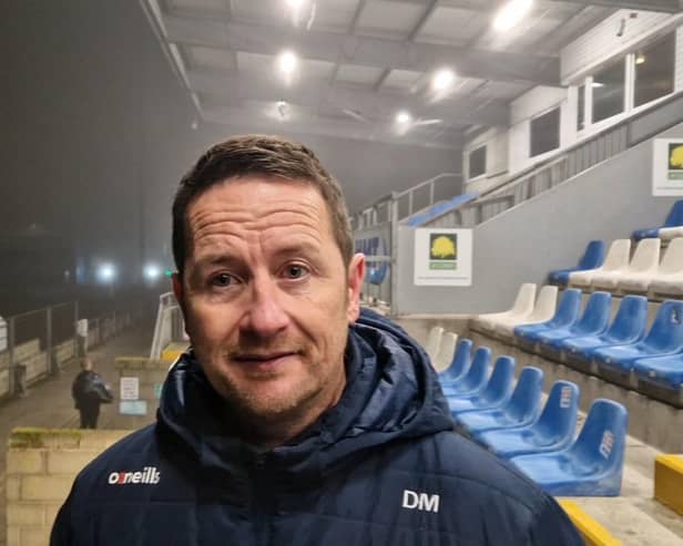 Newry City manager Darren Mullen.