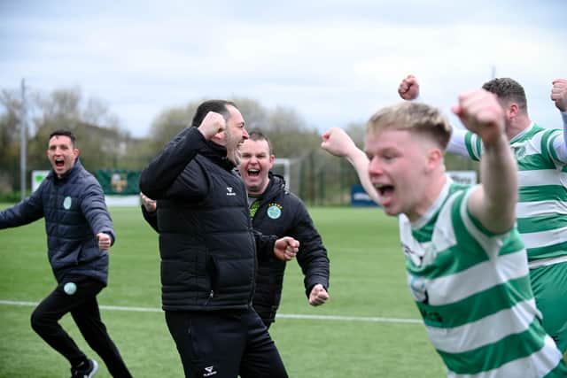 ​Cleary Celtic defeated Lurgan Town Reserves. Pics: Brendan Monaghan