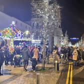 Hill Street was bustling for the Christmas lights switch-on in Newry last year.