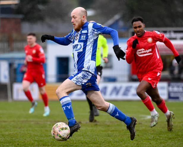 Newry City full back Noel Healy.