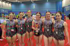 Our Lady's had six gymnasts compete at the British Schools National Finals: Captain Eva White, Olivia Zajac, Freya Coffey, Morgan Casey, Chloe Spencer-Freer and Molly McLoughlin.