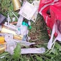 Drug paraphernalia which was found on the Greenway near Newry