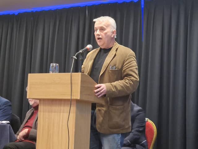 Francis Gallagher, SOS Daisy Hill Committee chairman.