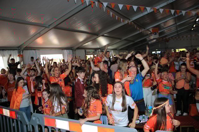 CHEERS, TEARS but pride and joy for the Armagh Team and Management. INNR3055