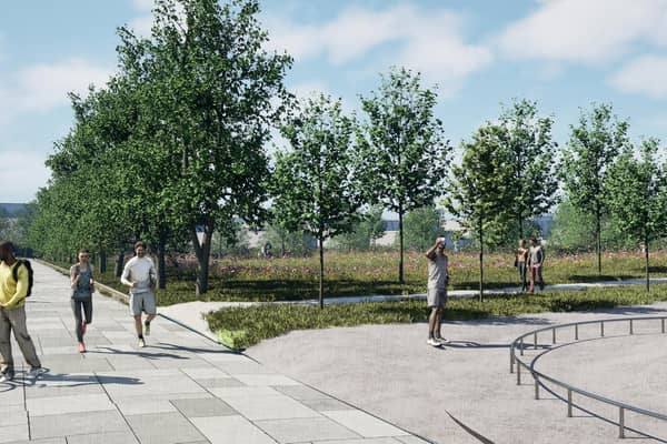How the Biodiversity Zone could look.