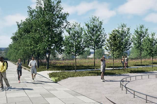 How the Biodiversity Zone could look.