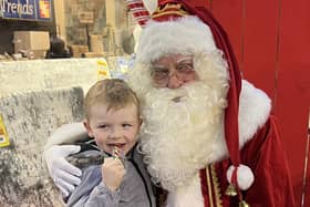 Santa’s Grotto is now open at the Buttercrane Centre.