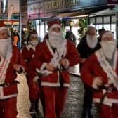 Newry's Christmas lights were switched on on Thursday night.