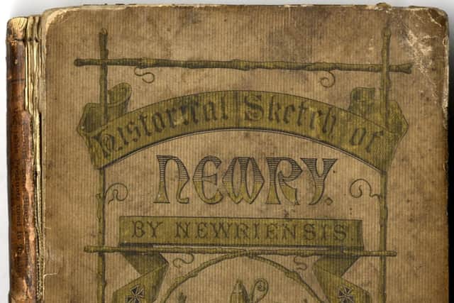 Front Cover of Historical Sketch of Newry by Newriensis, the pseudonym used by John Francis Small.