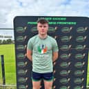 The 18-year-old Saval footballer is among 20 talented young athletes who have come through Leader Kicking’s nationwide search for Ireland’s next American football kicking star.