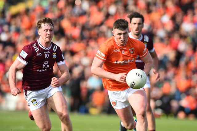 Armagh are hoping to have Tiernan Kelly (pictured), Ben Crealey and Niall Grimley available for selection soon.