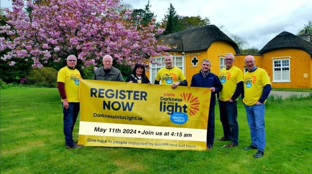 Organisers of the annual ‘Darkness into Light’ walk at Derramore Forest Park.