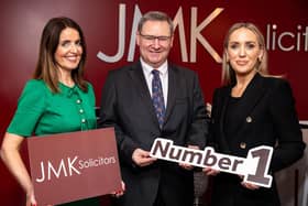 L-R: Maurece Hutchinson (Managing Director), Jonathan McKeown (Chairman) and Olivia Meehan (Legal Services Director).