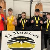 St Monica's BC winners at the All-Ireland qualifying Antrim Open.