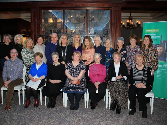 Current volunteers in the Samaritans enjoy the 50th anniversary celebrations. INNR0339