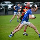 Culloville full back Darren Luckie (pictured) had a strong game as his side defeated Belleek on Saturday.