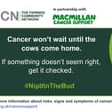 The ‘Nip it in the Bud’ campaign encourages early detection and a proactive mindset towards getting checked regularly.