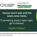 The ‘Nip it in the Bud’ campaign encourages early detection and a proactive mindset towards getting checked regularly.
