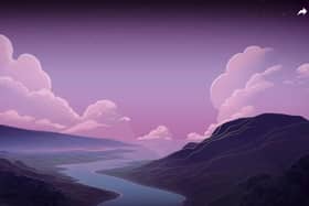 It's a familiar view to many locally, but here is how Carlingford Lough as seen from Flagstaff Point appears in the 'Carlichauns' cartoon series.