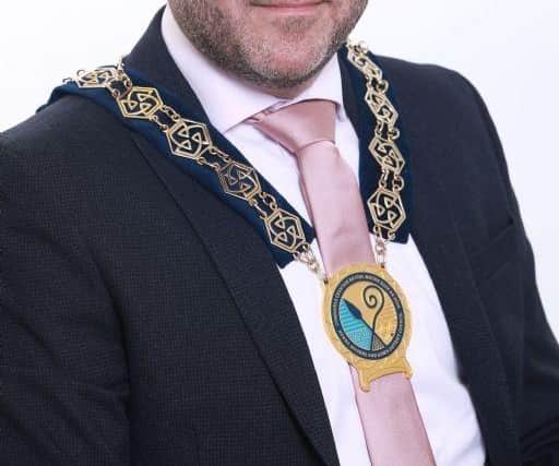 NMDDC chairperson Cllr Pete Byrne.
