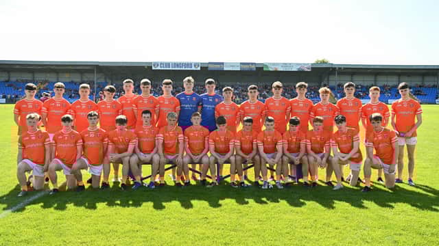 Armagh U17 squad photo. Pic: Ulster GAA