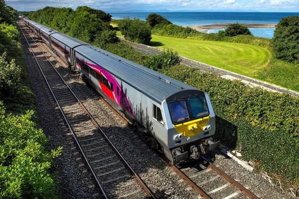 The Enterprise, the class of train which carries passengers on the Dublin-Belfast line