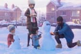 A still image from 'The Step Dad', Disney's Christmas advert for 2021. Picture: Disney