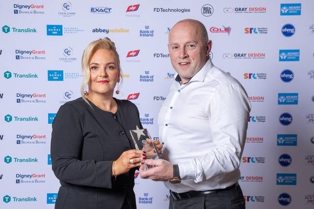 Best Retail Employee - Brenda McDonnell, Mulkerns EUROSPAR. Sponsored by ABP Food Group.