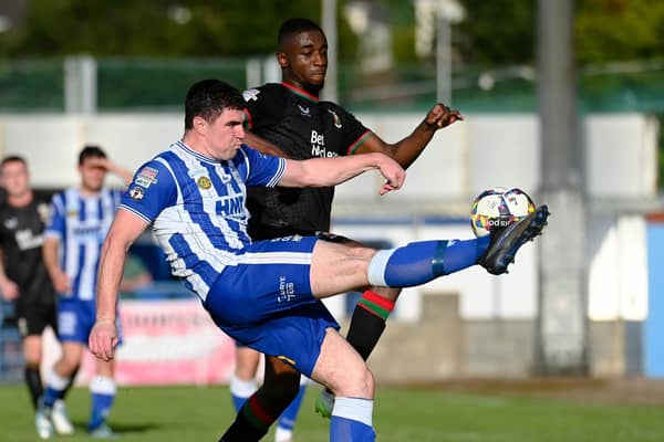 Newry City's Barney McKeown.