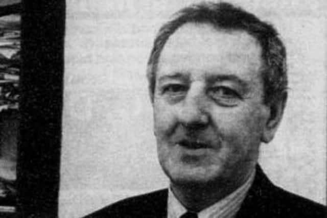 Former Newry Reporter editor, Austin Smyth, who has died.