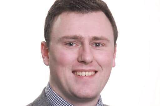 Cllr Callum Bowsie (DUP).