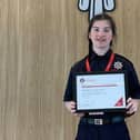 Megan Walsh from Crossmaglen has become the village's first female firefighter.