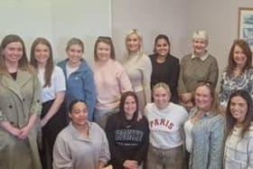 Some of the members of the Daisy Hill Hospital nursing team.