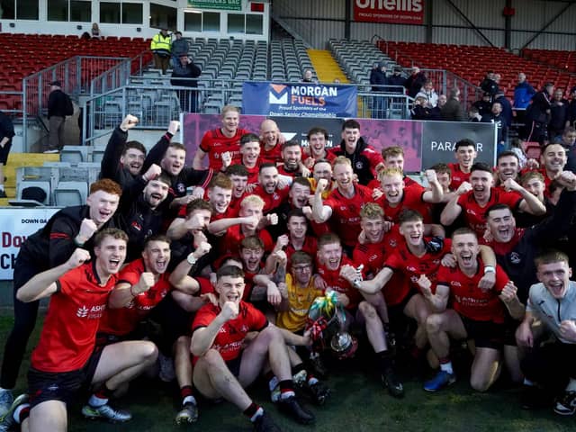 St Bronagh's Rostrevor: Down Intermediate Football Champions 2026. Pic: Down GAA