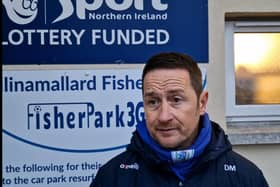 Newry City manager Darren Mullen.