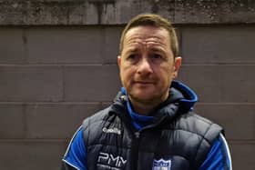 Newry City manager Darren Mullen.