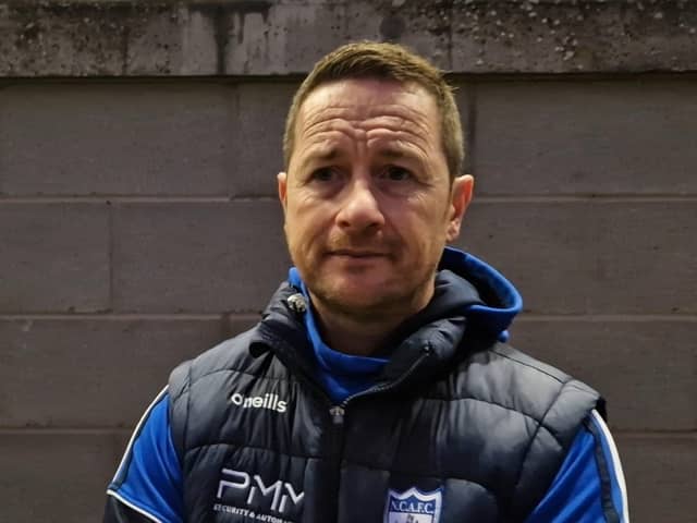 Newry City manager Darren Mullen.