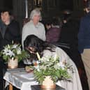 Signing the Book of Condolence in memory of Pope Francis INNR1707