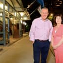 Economy Minister Conor Murphy is pictured in Chicago with Andrea Haughian, Executive Vice President, Head of Americas - Invest Northern Ireland.
